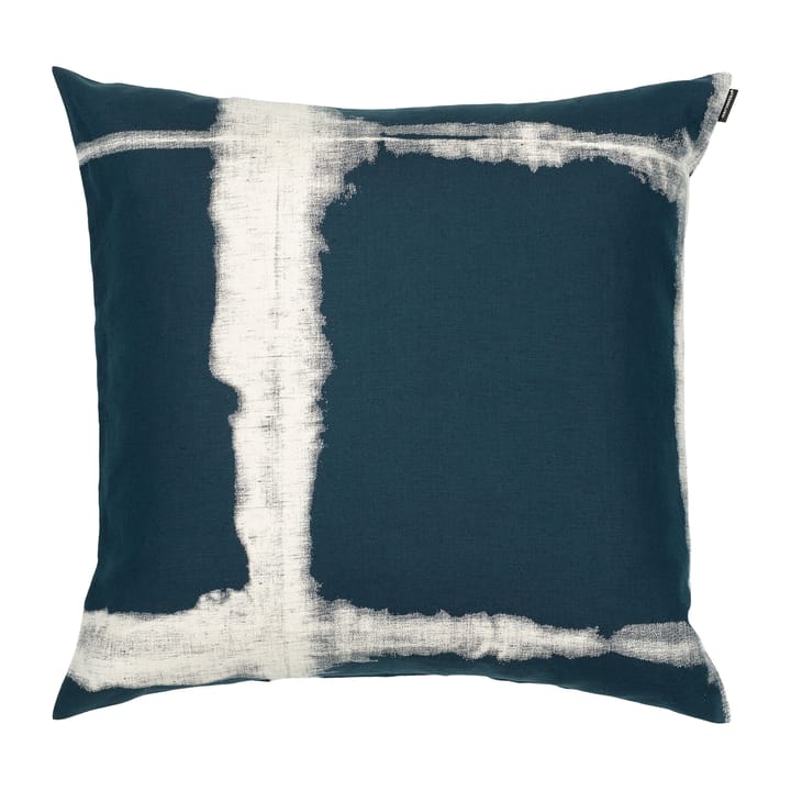 Taite Kissenbezug 50 x 50cm - Dark blue-white - Marimekko