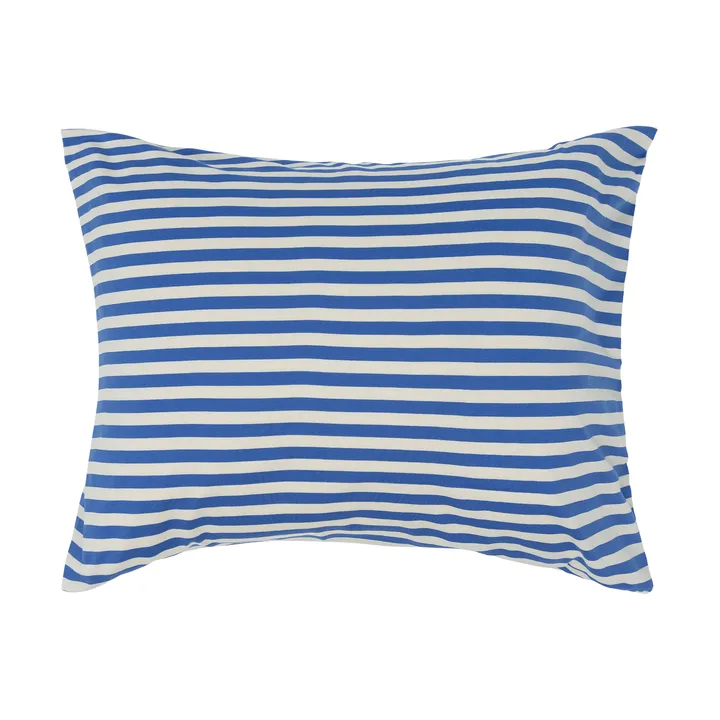 Tasaraita Kopfkissenbezug 50x60 cm - Off white-blue - Marimekko