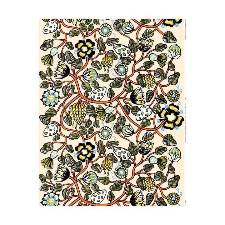 Tiara Stoff - Beige - Marimekko