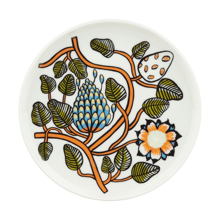 Tiara Teller Ø20 cm - Weiß - Marimekko