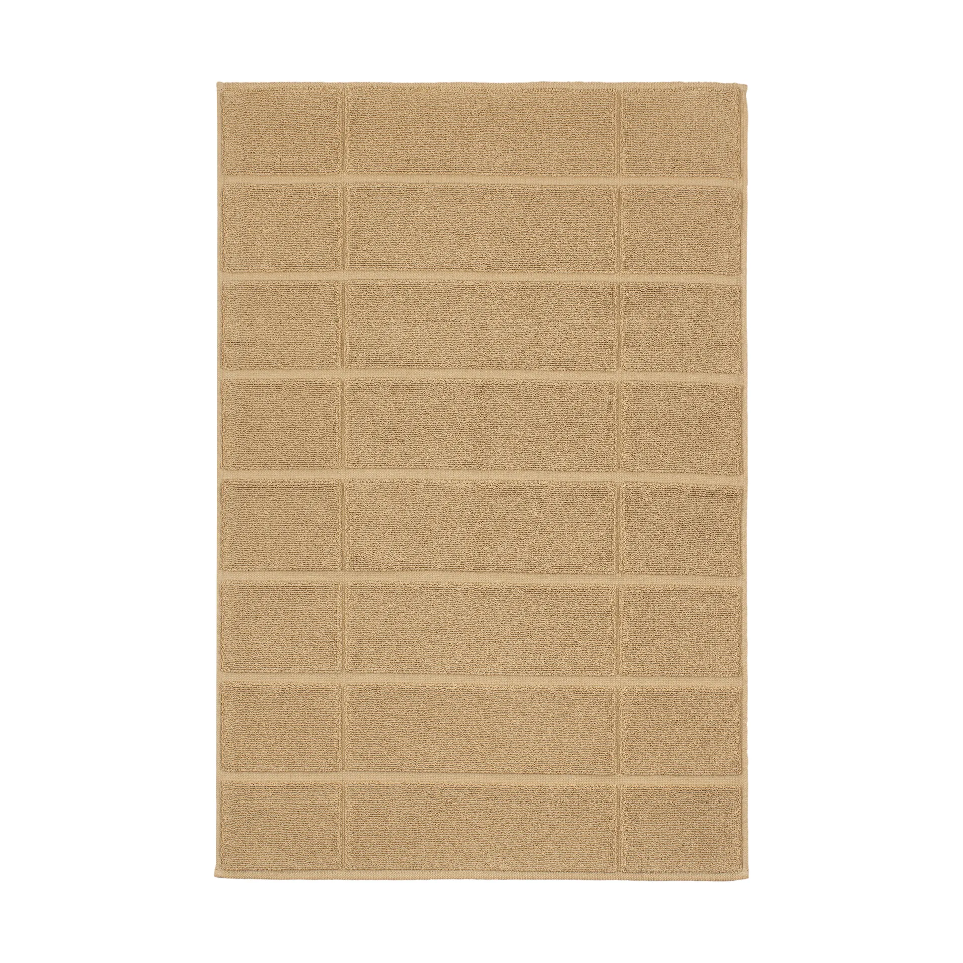 Tiiliskivi Badezimmerteppich 50x75 cm, Sand Marimekko