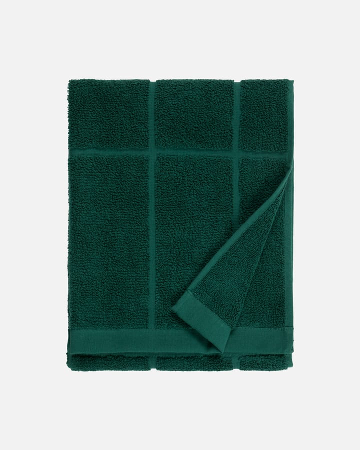 Tiiliskivi Handtuch 50 x 70cm - Dark green - Marimekko
