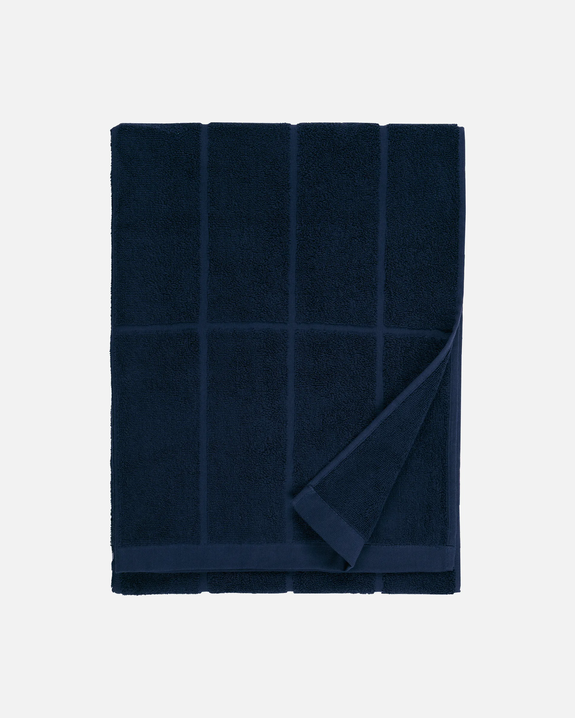 Tiiliskivi Handtuch 70 x 150cm, Dark blue Marimekko