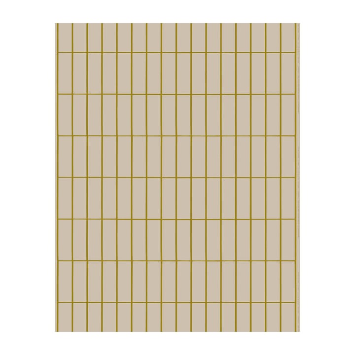 Tiiliskivi Leinen-Viskose-Stoff, Beige-Gold Marimekko
