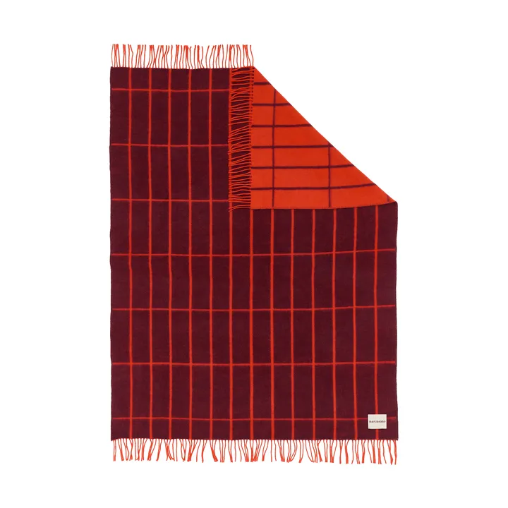 Tiiliskivi Plaid - Pflaume-Orange Rot - Marimekko