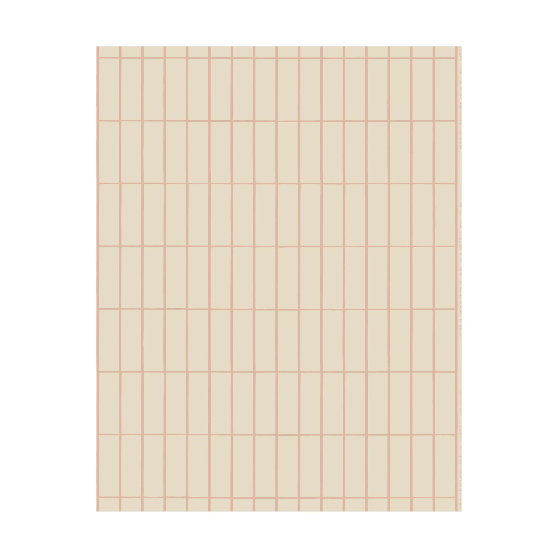 Tiiliskivi Stoff Baumwolle-Leinen, Linen-peach Marimekko