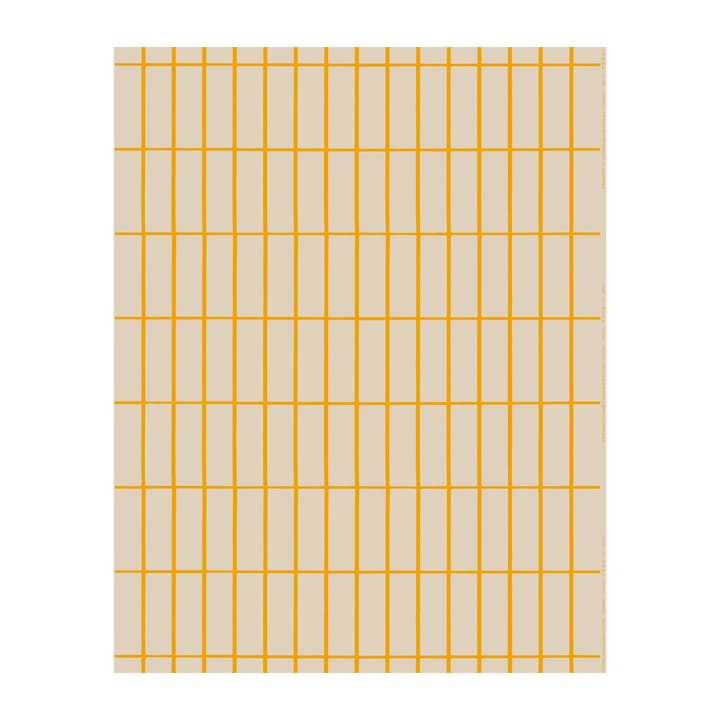 Tiiliskivi Stoff Baumwolle und Leinen - Linen-gelb - Marimekko