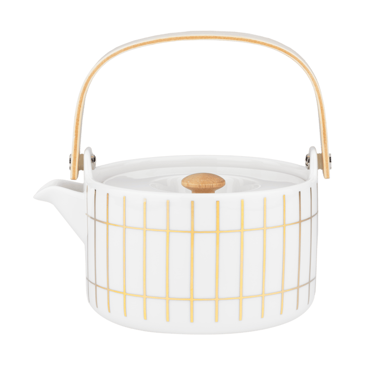 Tiiliskivi Teekanne 0,7 l, White-gold Marimekko
