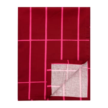 Tiiliskivi Tischdecke 140 x 280 cm - Rot-Rosa - Marimekko