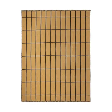 Tiiliskivi Wolldecke 140x180cm - Caviar-gold - Marimekko