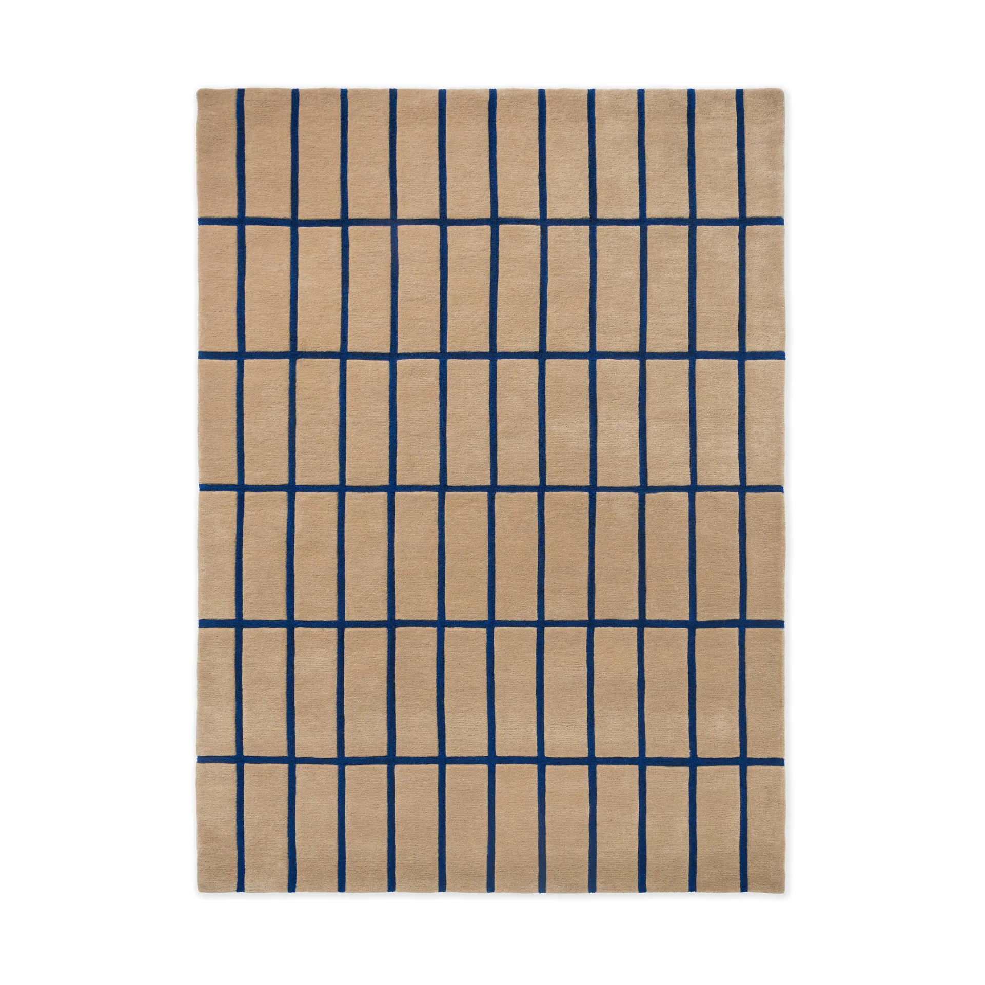 Tiiliskivi Wollteppich, Bright Blue, 200x280 cm Marimekko