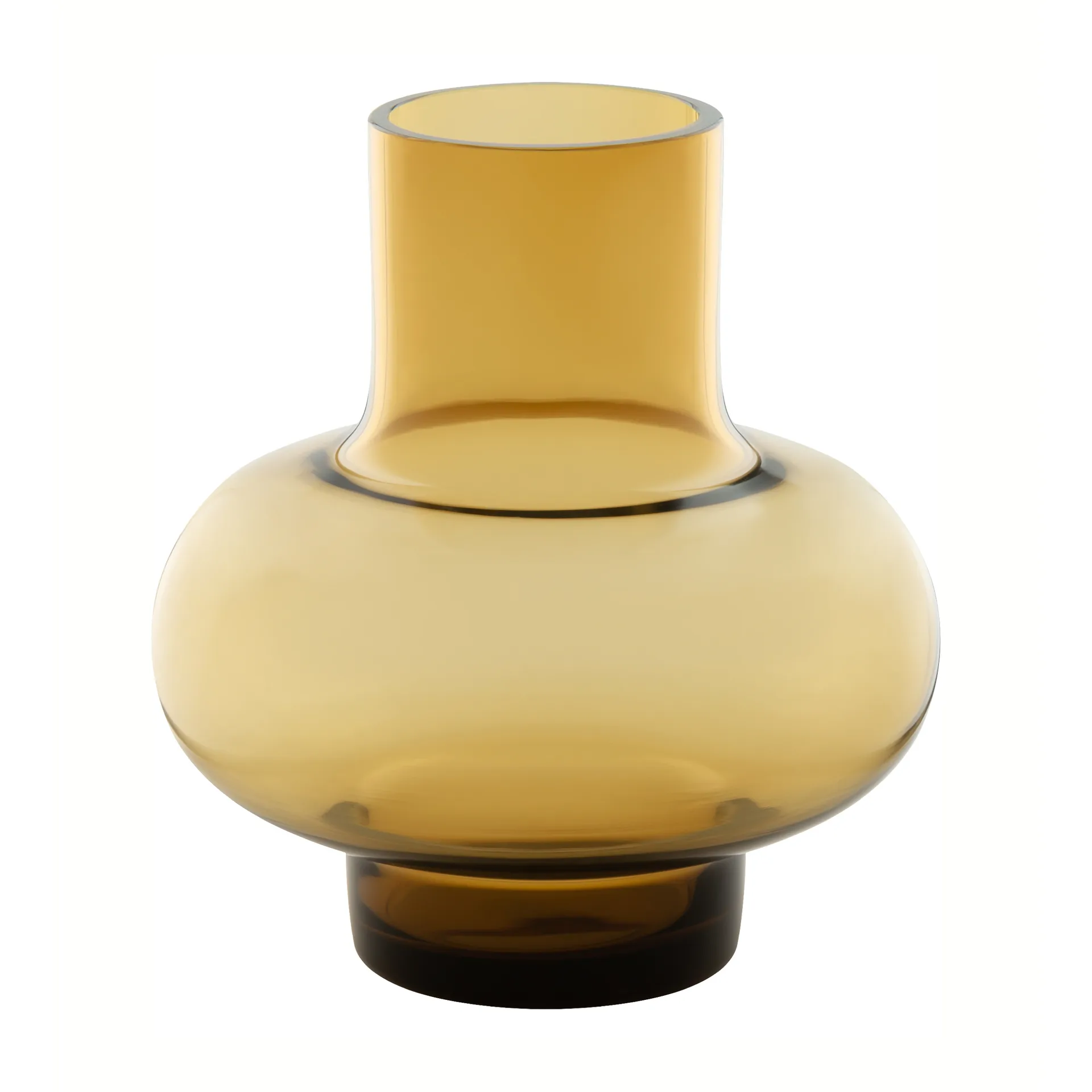 Umpu Vase 20 cm, Amber Marimekko