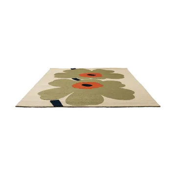 Unikko anniversary Outdoorteppich - Dusty green, 160x230 cm - Marimekko