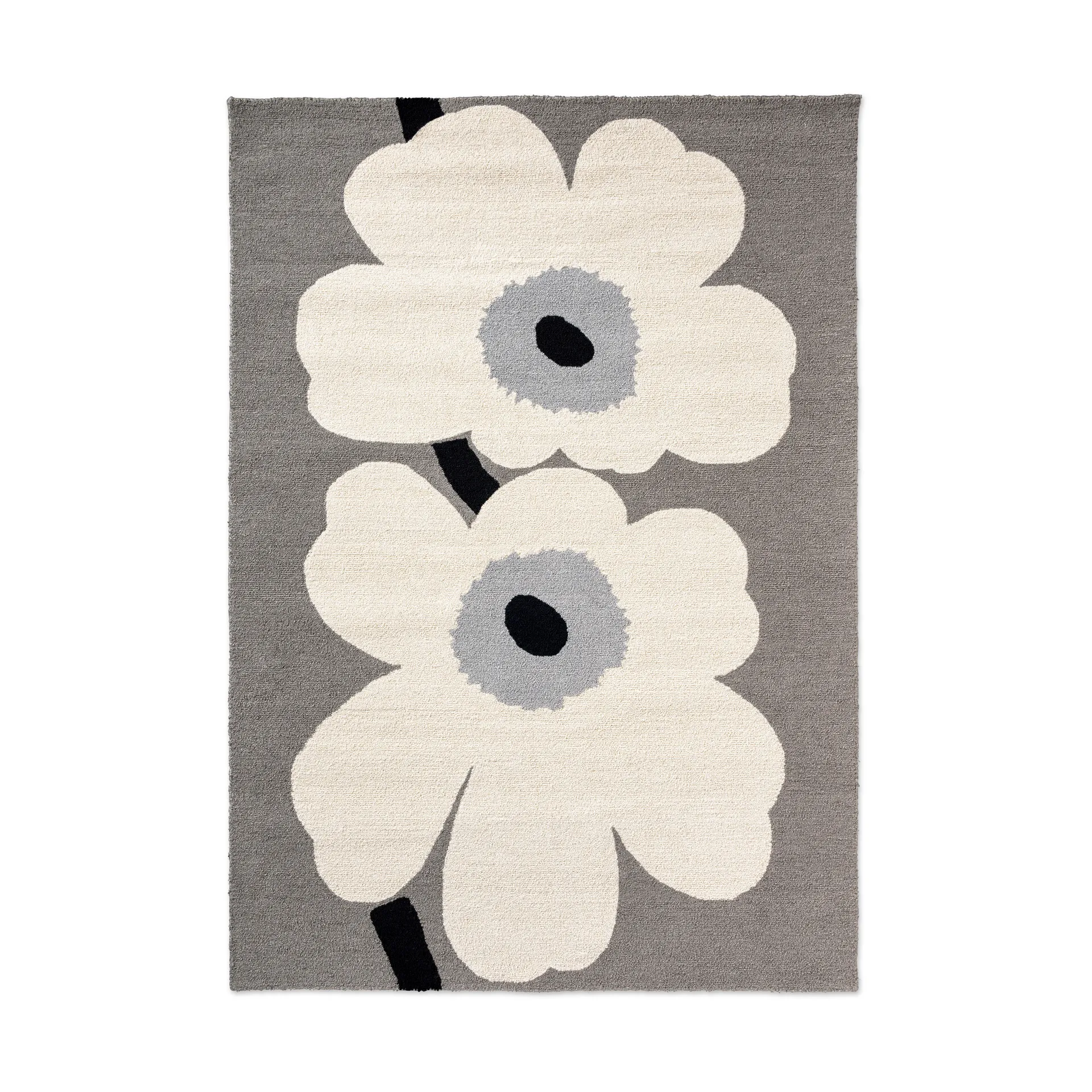 Unikko anniversary Outdoorteppich, Grey, 160x230 cm Marimekko