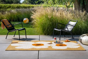 Unikko anniversary Outdoorteppich - Honey, 140x200 cm - Marimekko