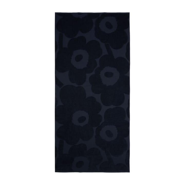 Unikko Badehandtuch 70 x 150 cm - Dunkelblau - Marimekko