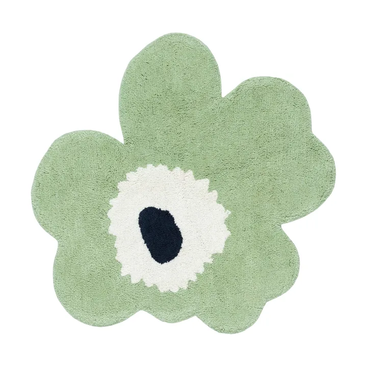 Unikko Badematte 73x74 cm - Sage-off white - Marimekko