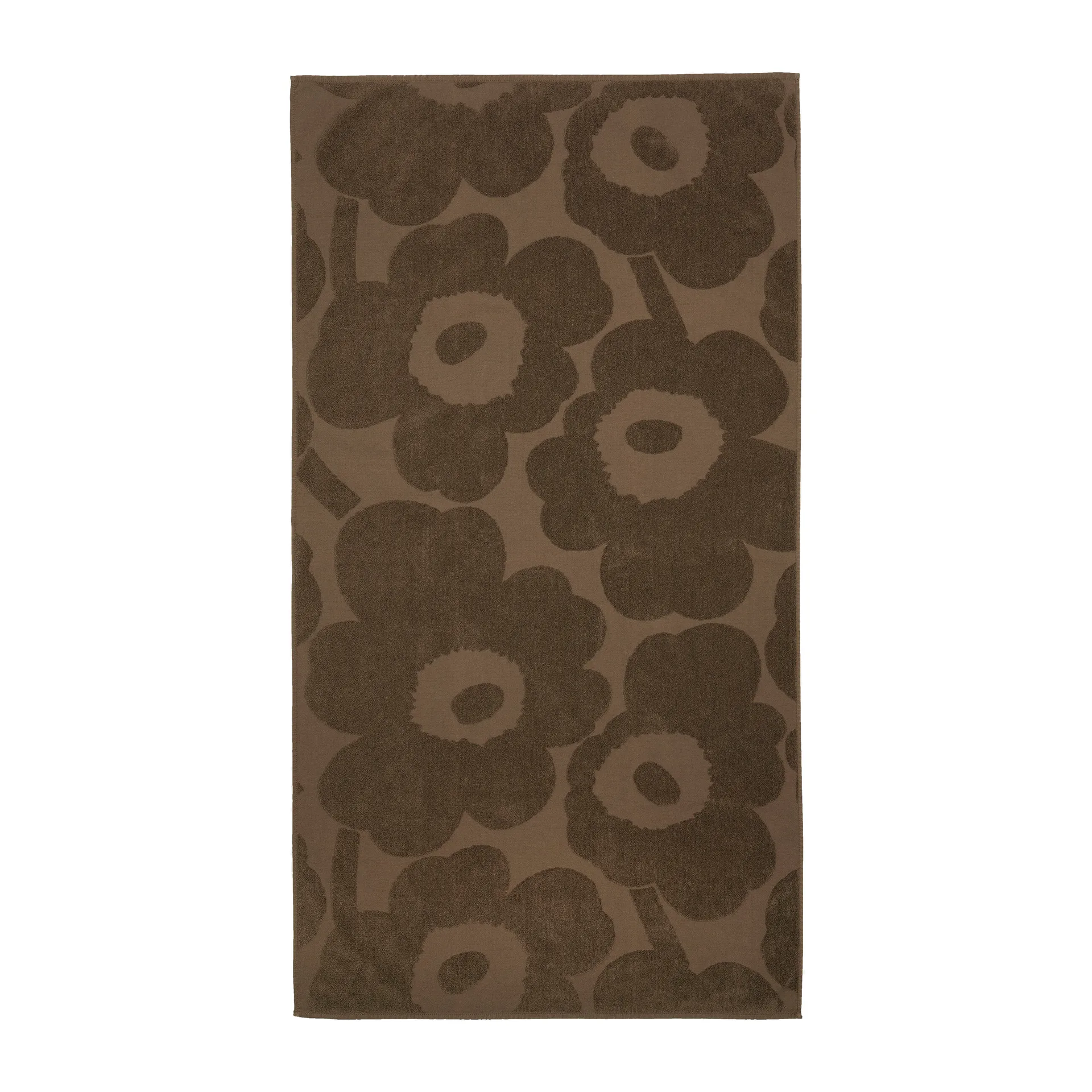 Unikko Badetuch 70x150cm, Dark sand Marimekko
