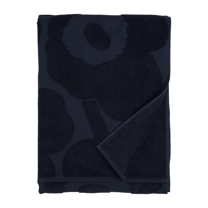 Unikko Badetuch 70x150cm, Dunkelblau Marimekko