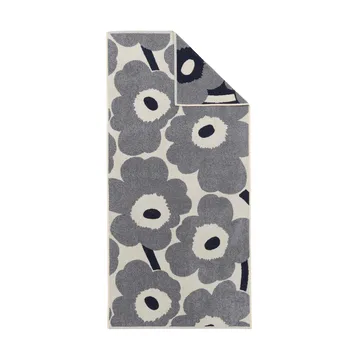 Unikko Badetuch 70x150cm - Off white-blueberry - Marimekko