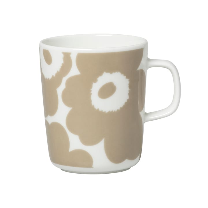 Unikko Becher 25 cl - Weiß-beige - Marimekko