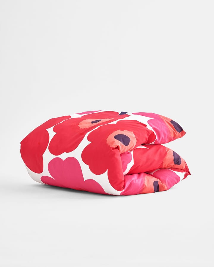 Unikko Bettbezug - Rot-weiß - Marimekko
