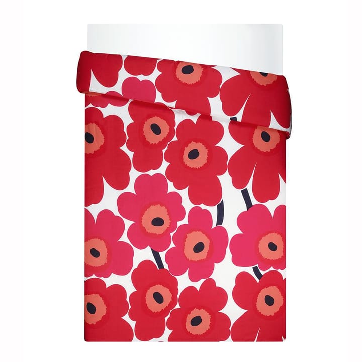 Unikko Bettbezug - Rot-weiß - Marimekko