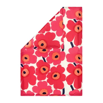 Unikko Deckenbezug 150x210cm - Rot-weiß - Marimekko