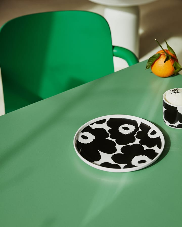 Unikko Frühstücksset - Weiß-schwarz - Marimekko