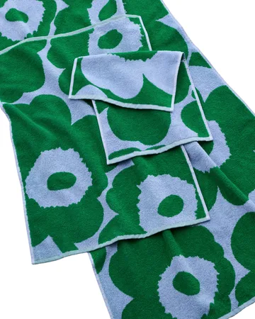 Unikko Gästehandtuch 30x50 cm - Light blue-green - Marimekko