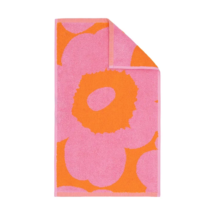 Unikko Gästehandtuch 30x50 cm - Orange-pink - Marimekko