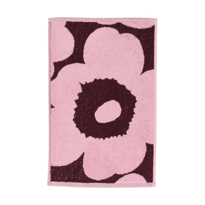 Unikko Gästehandtuch 30x50 cm - Pflaume-Pink - Marimekko