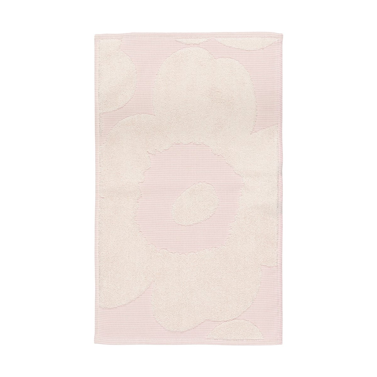 Marimekko Unikko Gästehandtuch 30x50 cm White-light pink