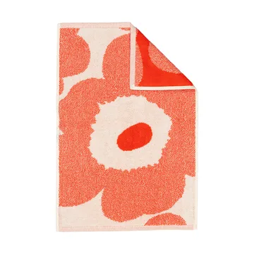 Unikko Gästehandtuch 32x50 cm - Off white-orange red - Marimekko