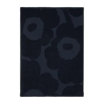 Unikko Handtuch 50x70cm - Dunkelblau - Marimekko