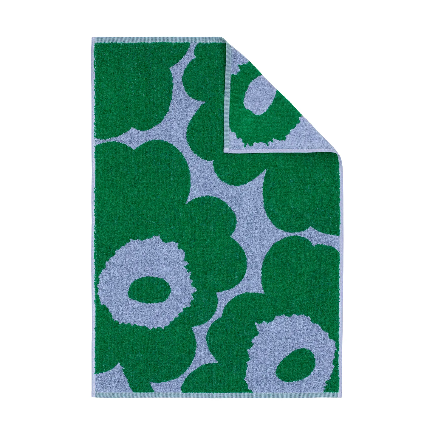 Unikko Handtuch 50x70cm, Light blue-green Marimekko