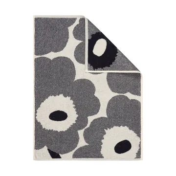 Unikko Handtuch 50x70cm - Off white-blueberry - Marimekko