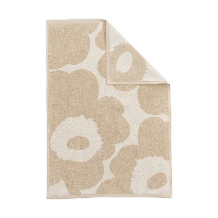 Unikko Handtuch 50x70cm - Off white-leinen - Marimekko