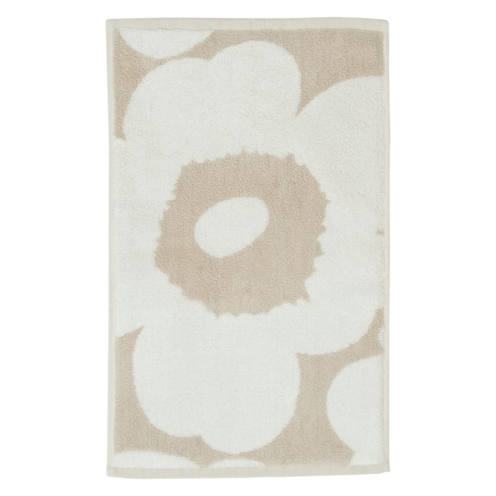 Unikko Handtuch beige-weiß - 30 x 50cm - Marimekko