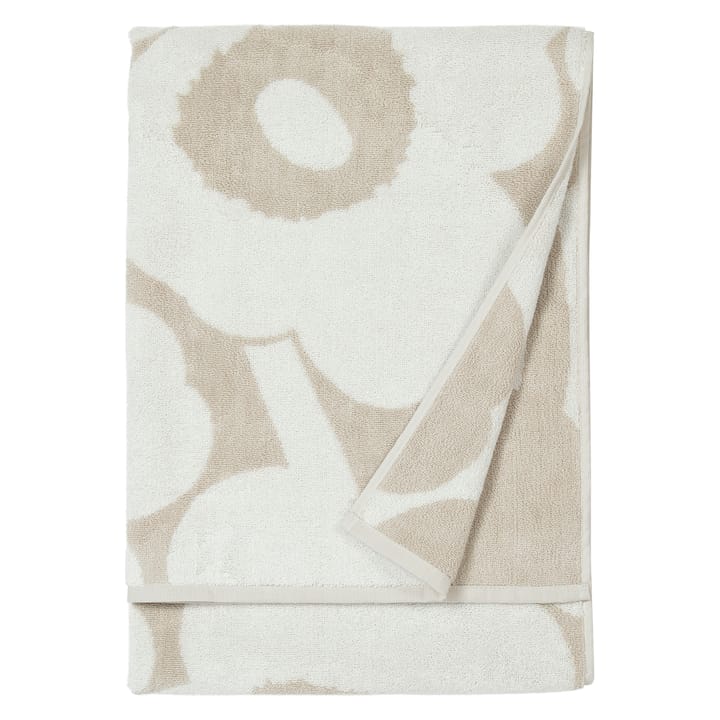 Unikko Handtuch beige-weiß, 70 x 150cm Marimekko