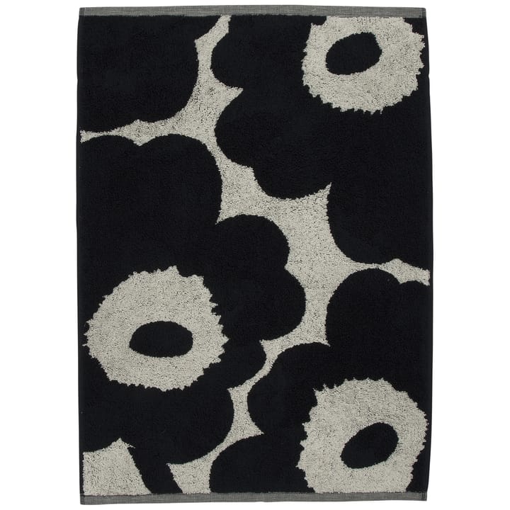 Unikko Handtuch naturweiß-dunkelblau - 50 x 70cm - Marimekko