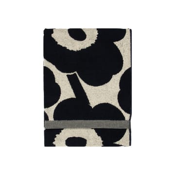 Unikko Handtuch naturweiß-dunkelblau - 70 x 150cm - Marimekko