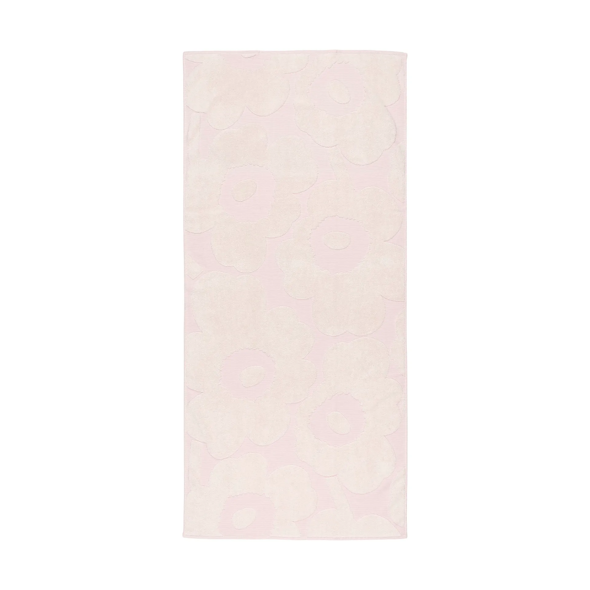Unikko Handtuchset 3-teilig, White-light pink Marimekko