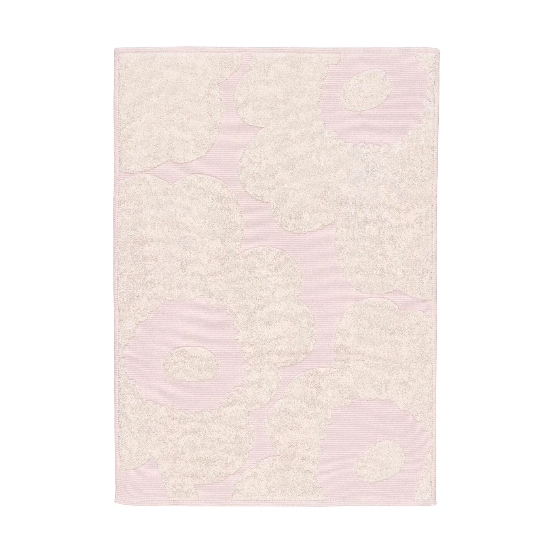 Unikko Handtuchset 3-teilig, White-light pink Marimekko