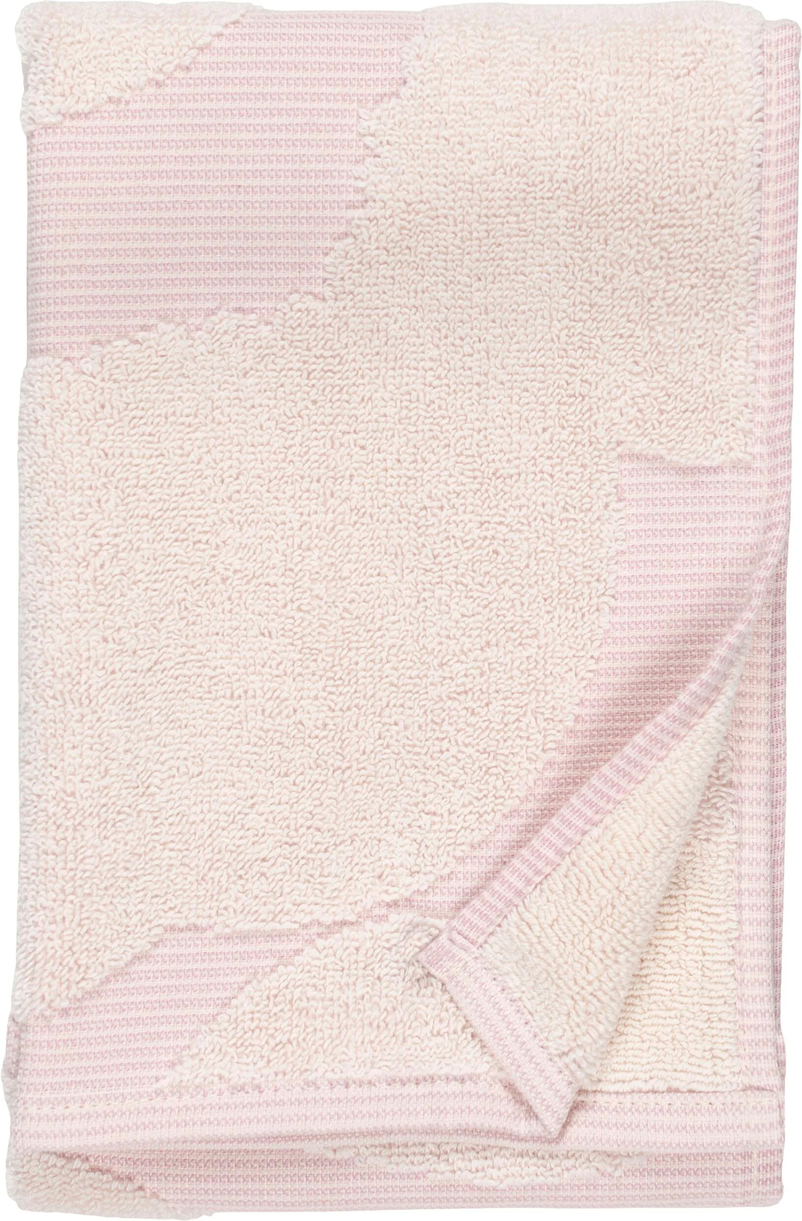 Unikko Handtuchset 3-teilig, White-light pink Marimekko