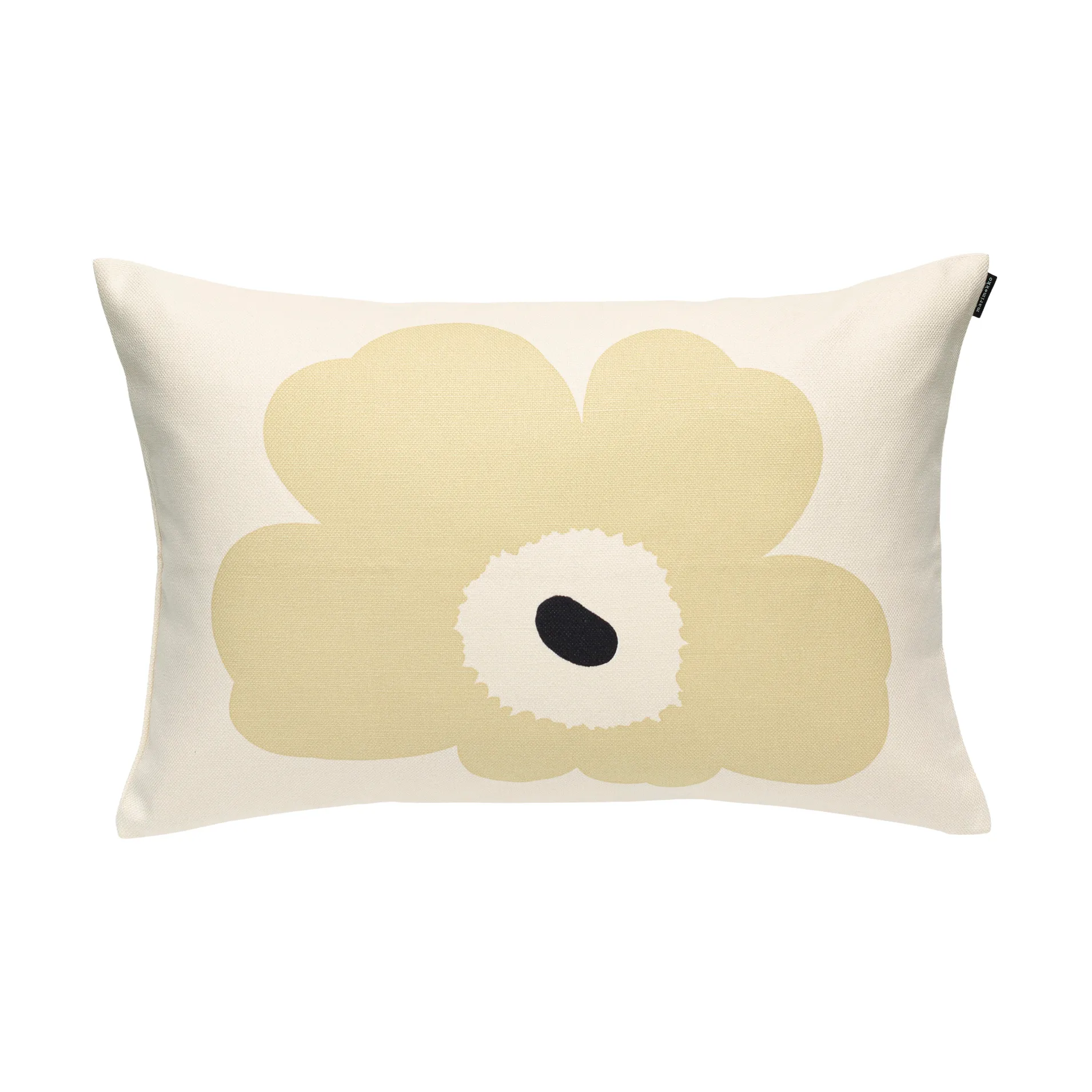 Unikko Kissenbezug 40 x 60 cm, White, light brown Marimekko