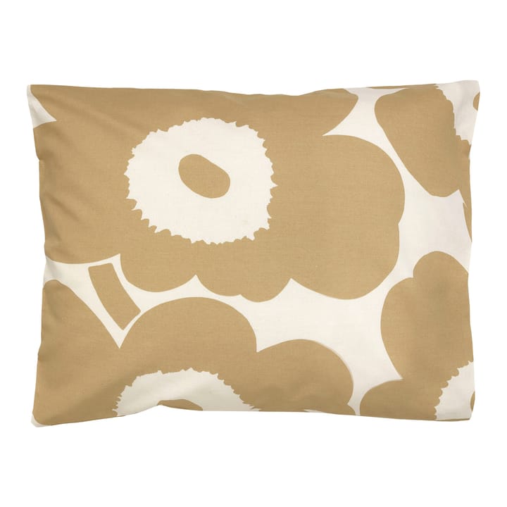 Unikko Kissenbezug Baumwolle-Hanf 50 x 60cm - Beige - Marimekko