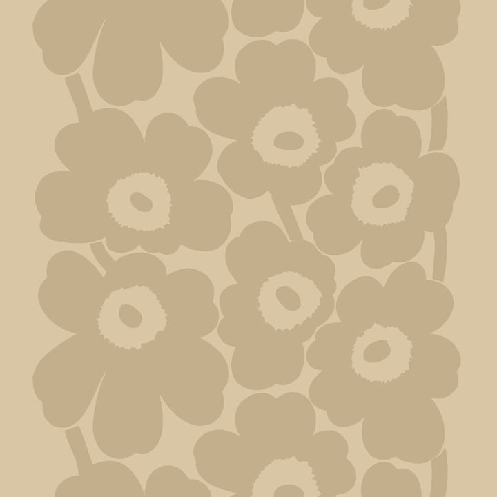 Unikko Leinenstoff - Beige - Marimekko