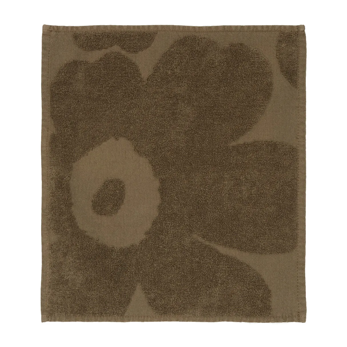 Unikko Mini Handtuch 30x30cm, Dark sand Marimekko
