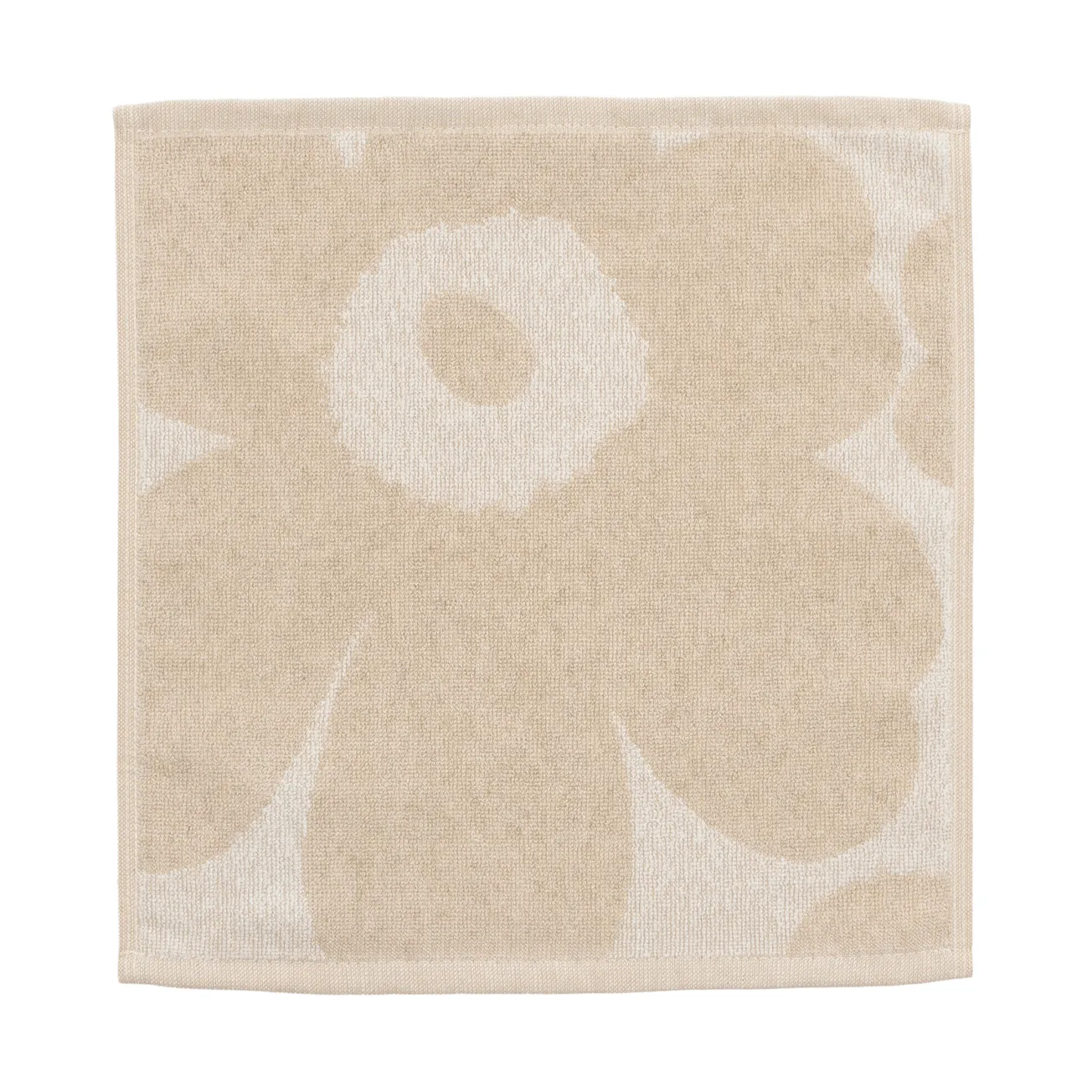 Unikko Mini Handtuch 30x30cm, Off white-leinen Marimekko